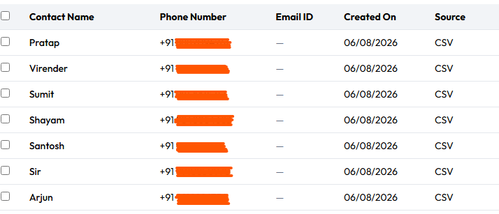 CSV import source in VartaFlow